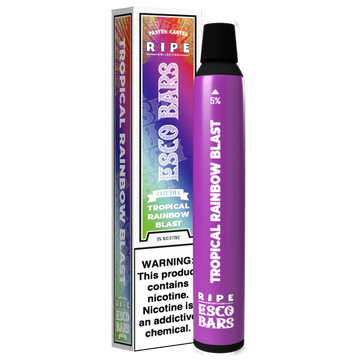 ripe esco bar tropical rainbow blast disposable vape